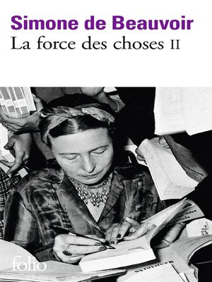 cover image of La force des choses (Tome 2)